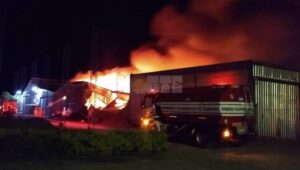 incendio en charata
