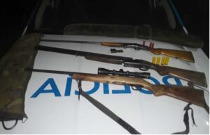 secuestro armas