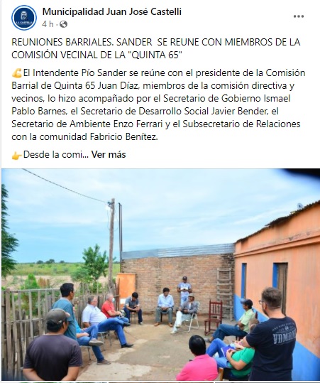 reunion comunidad