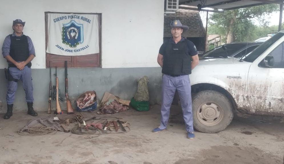 secuestro policia rural