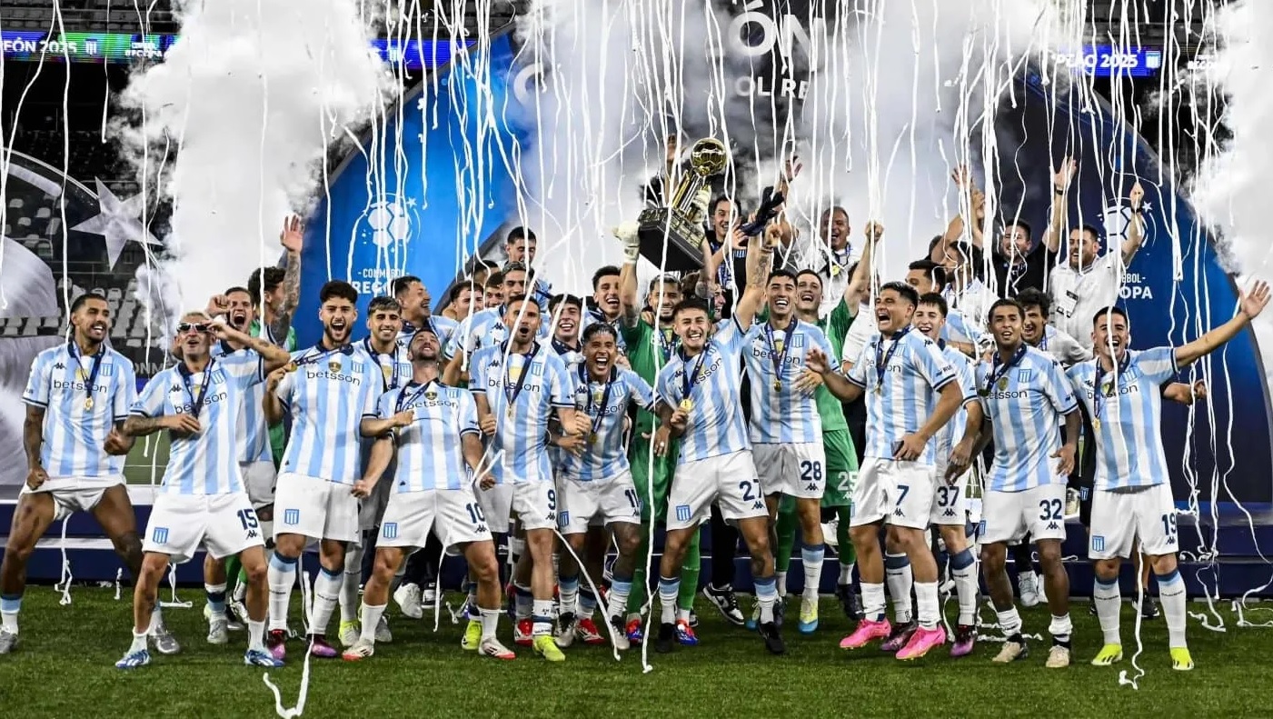 Racing derrotó 2-0 a Botafogo en Brasil y se consagró campeón de la ...