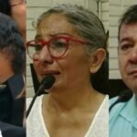 El clan Sena volvió a sus tres horas de familia un día después del veredicto