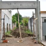 Avanzan los trabajos en la Plazoleta del Barrio Obrero