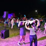 Visita nocturna en los museos de Sáenz Peña anunciando el Carnaval