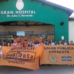 “Asfixiada por el ajuste del gobierno”, APTASCH  convocó a un paro en Salud Pública